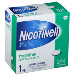 NICOTINELL Menthe 1mg - 204 Comprimés