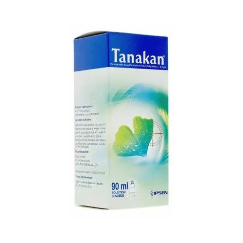 TANAKAN 40 mg/ml Solution Buvable - 90ml