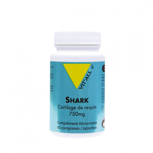 VITALL+ SHARK Cartilage de Requin 750mg - 90 Comprimés