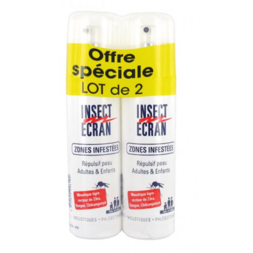 INSECT ÉCRAN Familles Anti-Moustiques Spray 100 ml 100 ml - Redcare  Pharmacie