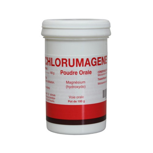 CHLORUMAGENE Magnesium Hydroxyde - Poudre orale 100g