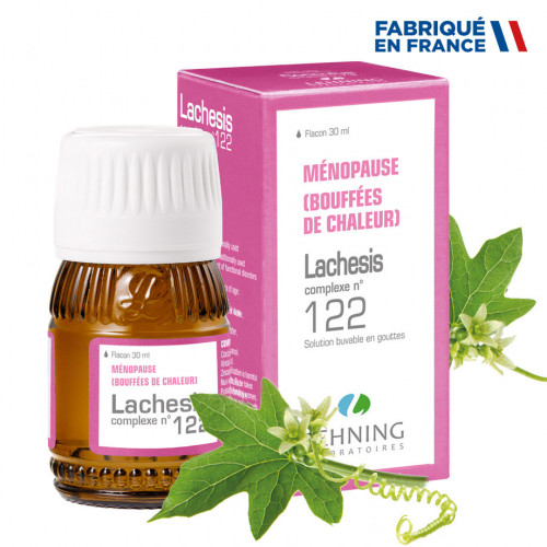 LEHNING LACHESIS COMPLEXE N°122 Ménopause - Gouttes 30ml