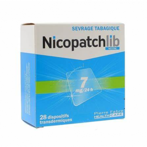 NICOPATCHLIB 7 mg/24 heures - 7 Patchs