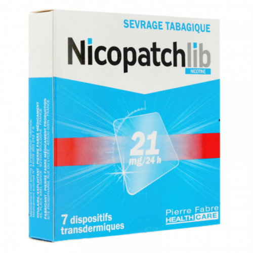 NICOPATCHLIB 21 mg/24 heures - 7 Patchs