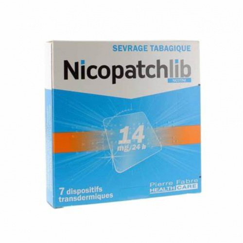 NICOPATCHLIB 14 mg/24 heures, dispositif transdermique, boîte