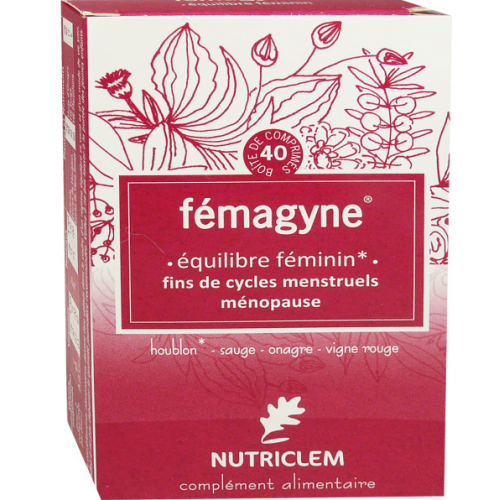 FEMAGYNE EQUILIBRE FEMININ - 40 Comprimes pax cher ...