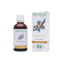HERBIOLYS Phytothérapie Ail des Ours Bio - 50 ml