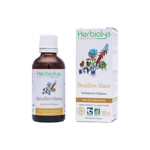 HERBIOLYS Phytothérapie Bouillon Blanc Bio - 50 ml