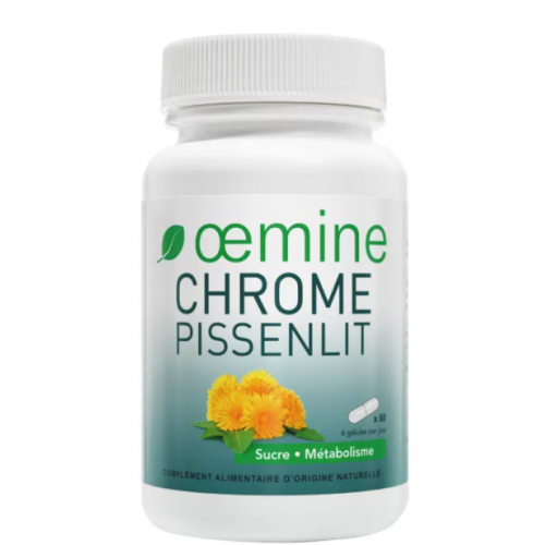 OEMINE CHROME PISSENLIT - 60 Gélules