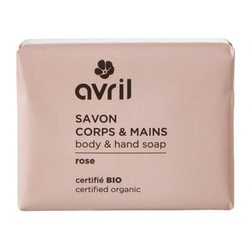 AVRIL SAVON CORPS & MAINS Rose Bio 100G