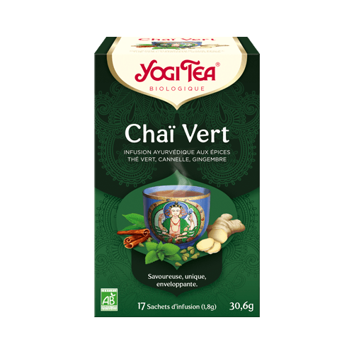 YOGI TEA Chaï Vert - 17 sachets