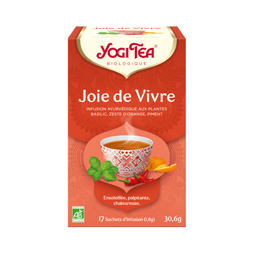 Thé Joie de vivre - 17 Sachets - Yogi Tea