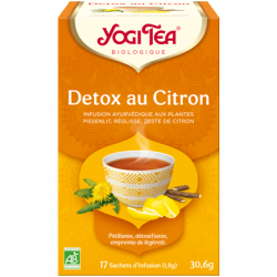 YOGI TEA Détox au Citron - 17 sachets