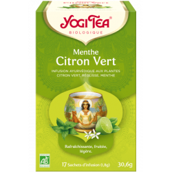 YOGI TEA Menthe Citron Vert - 17 sachets