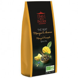 THES DE LA PAGODE Green Tea Mango & Pineapple 100 g