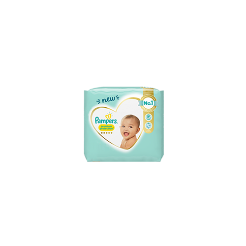 Pampers Premium protection couches taille 1 (2-5kg) 44 couches –  CotidienGab's