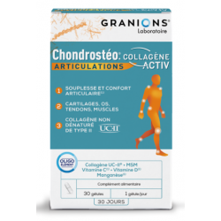CHONDROSTÉO + Articulations - Collagène Activ - 30 gélules