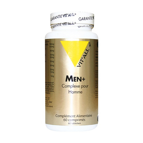 VITALL+ MEN Vitamines Homme - 60 Comprimés