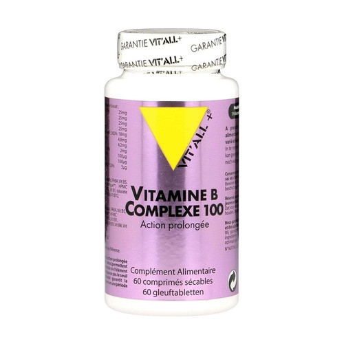 VIT ALL+ VITAMINE B COMPLEXE 100 - 60 Comprimés
