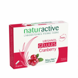 NATURACTIVE URISANOL Cranberry - 30 Gélules