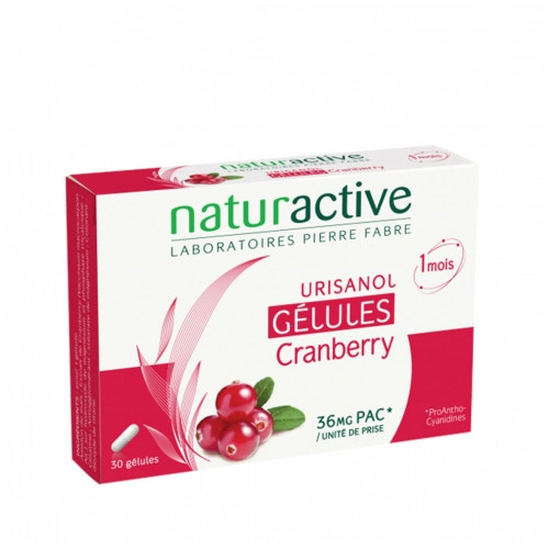 NATURACTIVE URISANOL Cranberry - 30 Gélules
