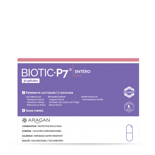 ARAGAN BIOTIC P7 ENTERO 30 JOURS - 30 Gélules