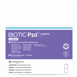 ARAGAN BIOTIC P10 CLINICAL - 20 Gélules