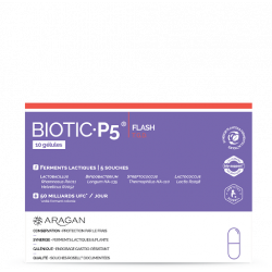 ARAGAN BIOTIC P5 FLASH - 10 Gélules