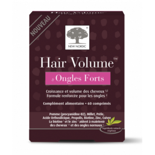 NEW NORDIC HAIR VOLUME & ONGLES FORTS - 60 Comprimés