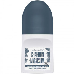 SCHMIDT'S DÉODORANT ROLL-ON CHARBON & MAGNÉSIUM - 50 ml
