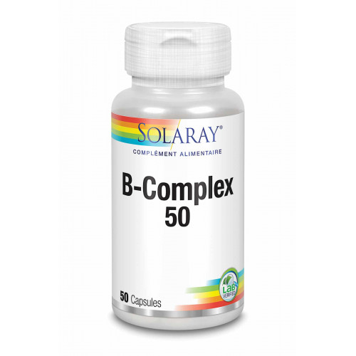 SOLARAY B – COMPLEX - 50 Capsules