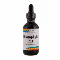 SOLARAY CHLOROPHYLLE EXTRAIT LIQUIDE 20X - 59 ml