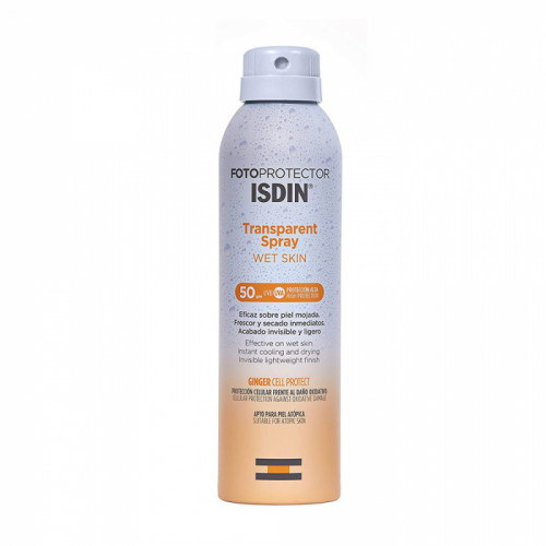 ISDIN FOTOPROTECTOR Transparent Spray Wet Skin SPF50 - 250ml
