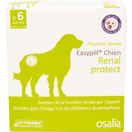 OSALIA EASYPILL CHIEN RENAL PROTECT - 6 Barres de 28 g