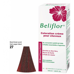 BELIFLOR COLORATION CREME CHEVEUX N°27 Blond Foncé Cuivré - 135