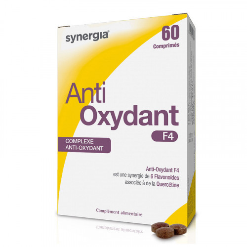 SYNERGIA Anti-Oxydant F4 - 60 comprimés