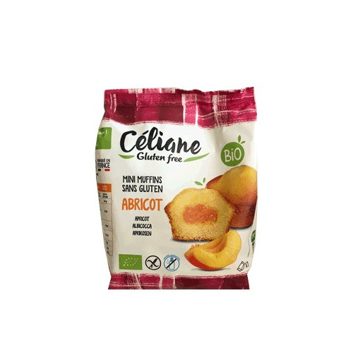 Celiane Mini Muffins Abricot Bio 7pcs 200g
