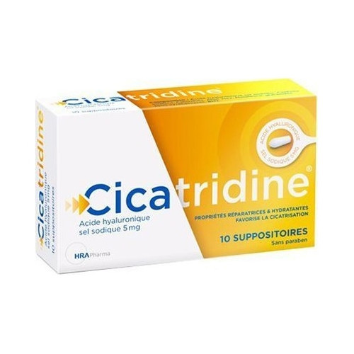 Pharmaservices - cicatridine sous forme de suppositoires cicatrisants