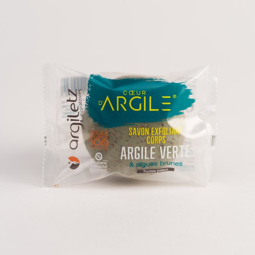 ARGILETZ SAVON EXFOLIANT CORPS ARGILE VERT - 100 g