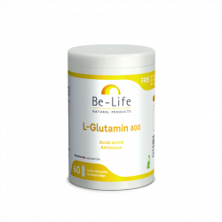 BE LIFE L-GLUTAMIN 800 - 60 Gélules