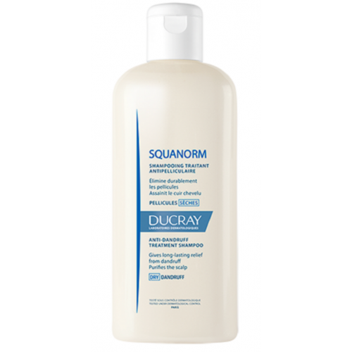 DUCRAY SQUANORM Shampooing Traitant - Pellicules Sèches - 200ML
