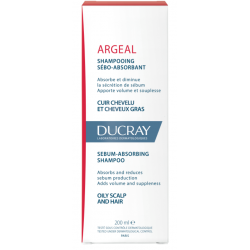 DUCRAY ARGEAL Shampooing Sébo-Absorbant - 200ML