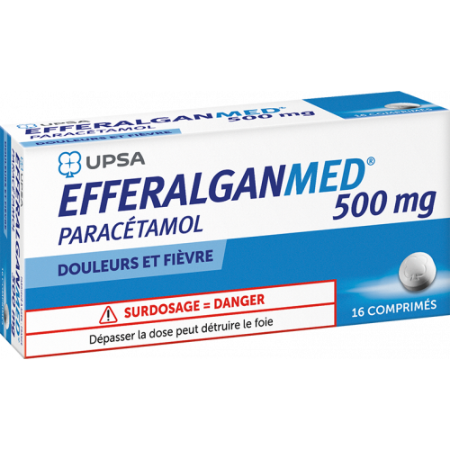 UPSA EFFERALGANMED 500 mg - 16 Comprimés