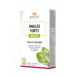 BIOCYTE ONGLES FORTS - 40 Gélules