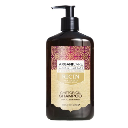 ARGANICARE HUILE DE RICIN Shampooing 400ml