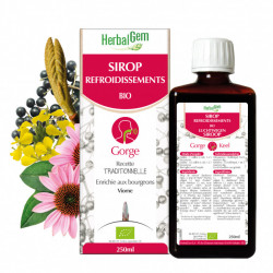 HERBALGEM SIROP REFROIDISSEMENTS BIO - 150 ml
