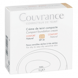 COUVRANCE Crème de Teint Compacte Confort 2.0 Naturel - 10G