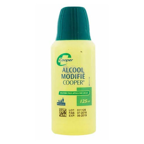 ALCOOL MODIFIE COOPER solution 125 ml