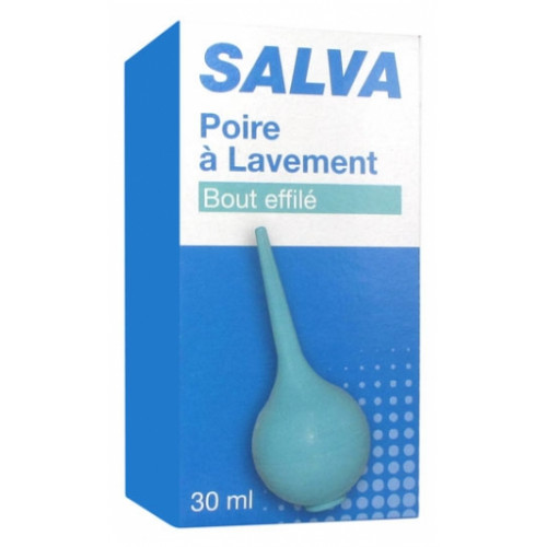 Poire à Lavement Salva - Effilé N°2 - 30 ml - Autour de la pharmacie