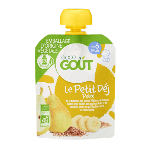 GOOD GOÛT LE PETIT DÉJ Pear - Gourd 70g